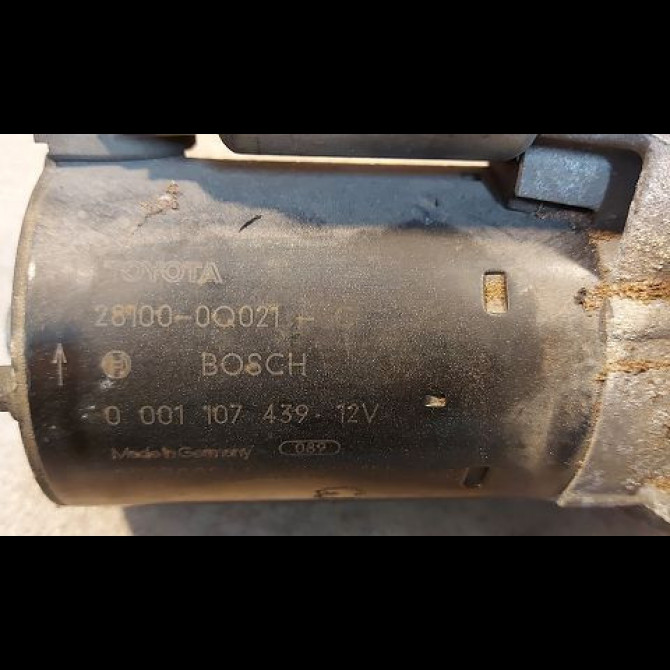 Démarreur occasion CITROEN C1 I Phase 1 06-2005->11-2008 1.0i 5802AN 3