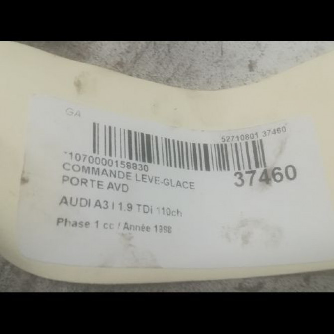Commande lève-glace porte avant droite occasion AUDI A3 I Phase 1 09-1996->10-2000 1.9 TDi 110ch 3