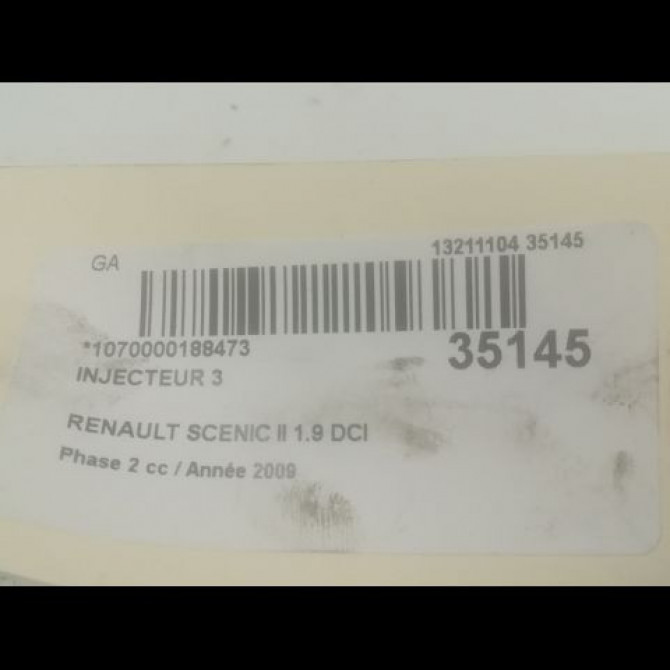 occasion RENAULT SCENIC II Phase 2 09-2006->04-2009 1.9 DCI 130ch 8200606383 3