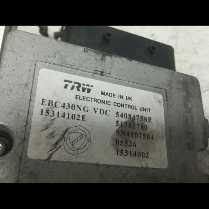 Unité hydraulique ABS occasion ALFA ROMEO 159 Phase 1 09-2005->05-2013 2.4 JTDm 200ch 71740274 3