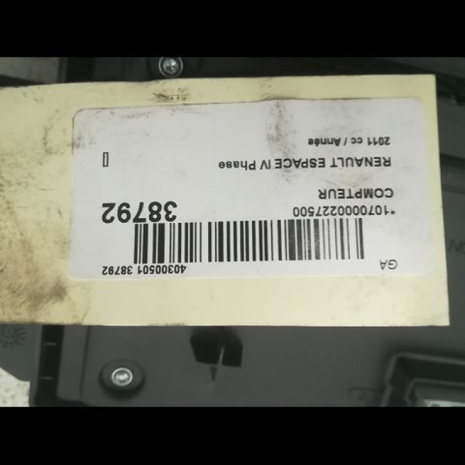 Compteur occasion RENAULT ESPACE IV Phase 2 03-2006->07-2012 248106977R 3