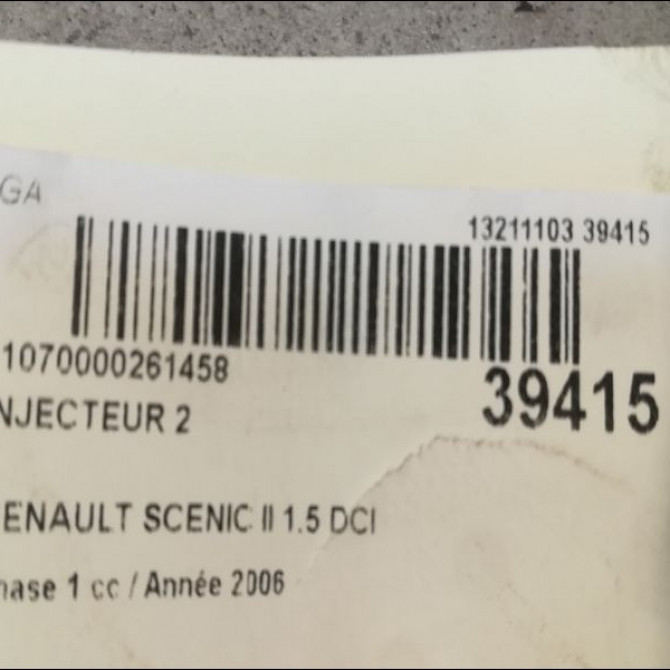 occasion RENAULT SCENIC II Phase 1 03-2004->09-2006 1.5 DCI 105ch 3