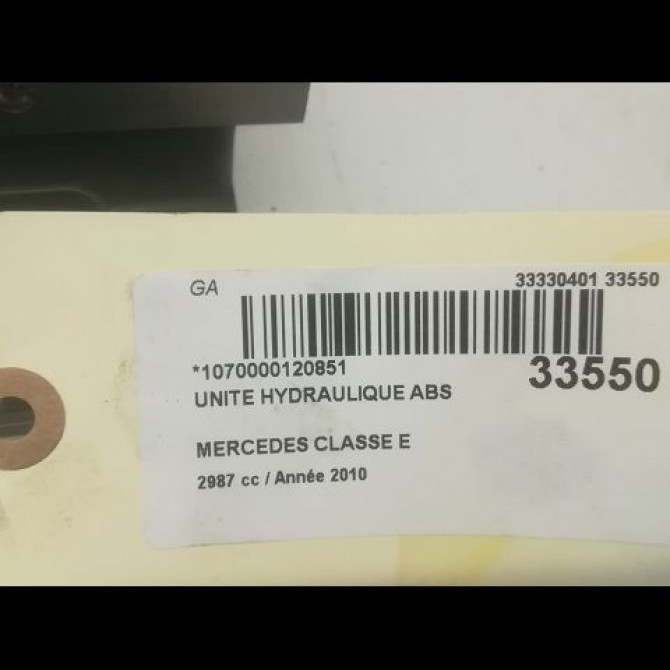 Unité hydraulique ABS occasion MERCEDES CLASSE E IV Phase 1 03-2009->11-2012 E 350 CDI 231ch 2124310248 4