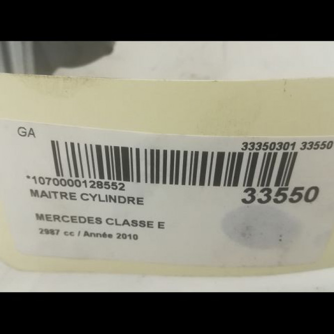 Maitre cylindre occasion MERCEDES CLASSE E IV Phase 1 03-2009->11-2012 E 350 CDI 231ch 2044300501 3