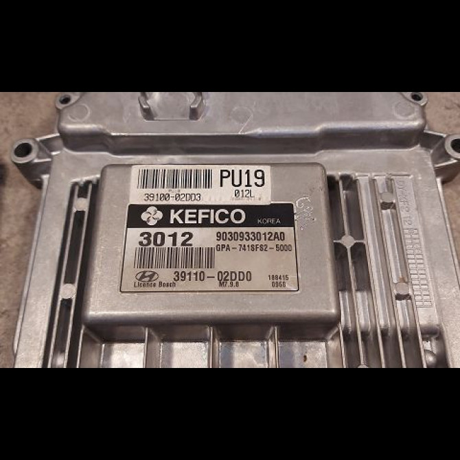 Calculateur moteur occasion HYUNDAI I 10 I Phase 1 03-2008->12-2010 1.1i 67ch 3911002ID0 4