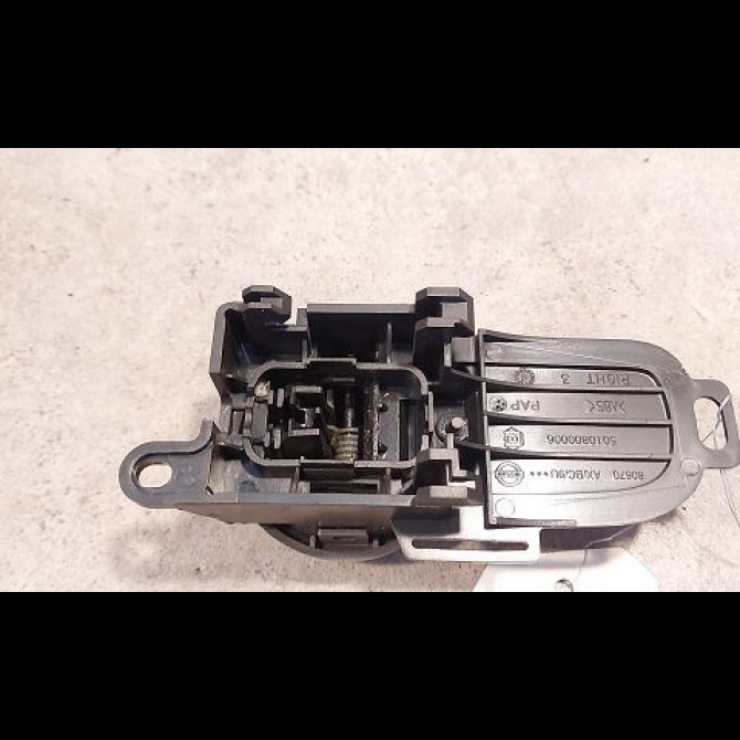 Poignee int porte ard occasion NISSAN MICRA III Phase 3 11-2007->11-2010 1.2i 65ch 2