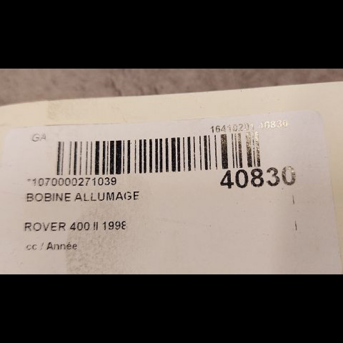 Bobine allumage occasion ROVER 400 II NEC100630SLP 3