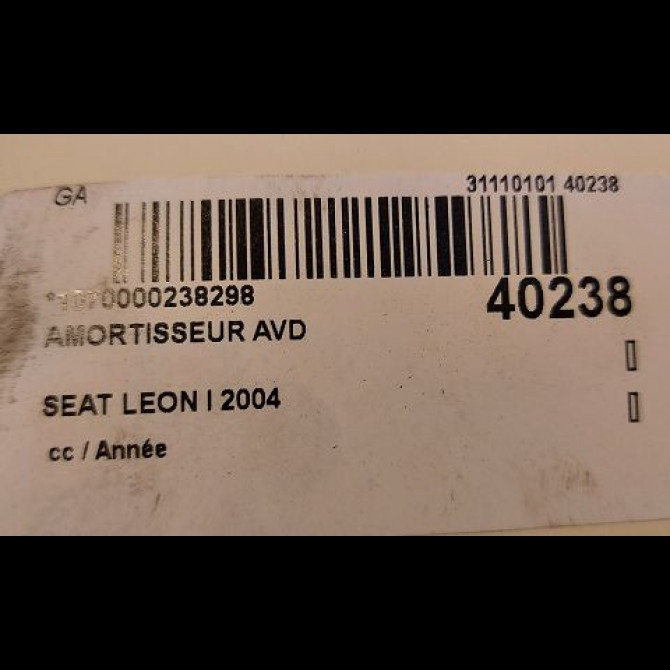 Amortisseur avant droit occasion SEAT LEON I 1J0413031CR 2