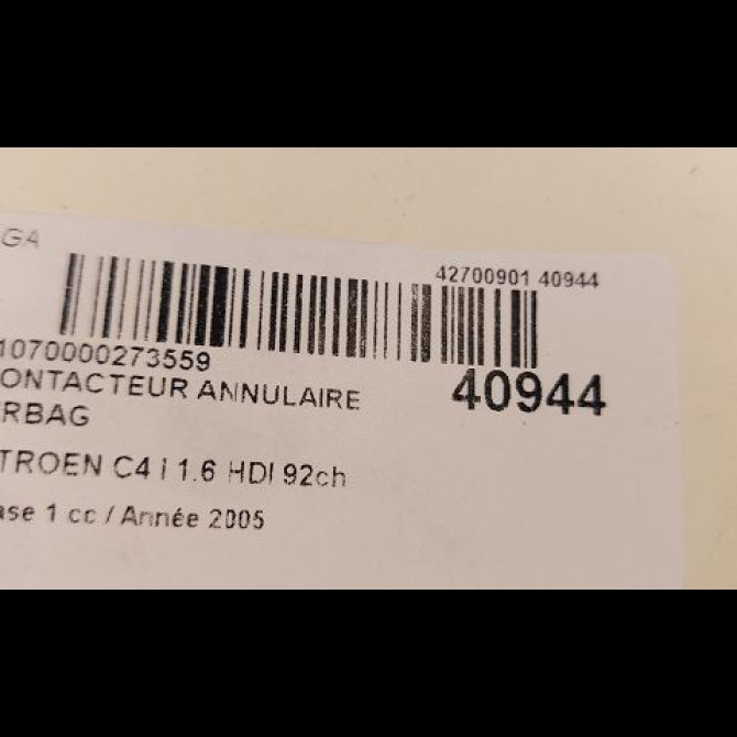 occasion CITROEN C4 I Phase 1 11-2004->07-2008 1.6 HDI 92ch 2