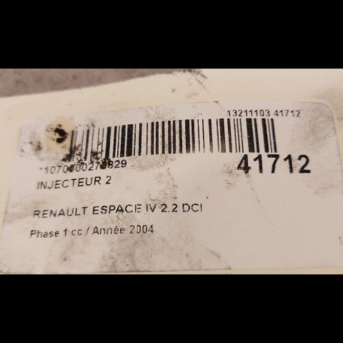 occasion RENAULT ESPACE IV Phase 1 09-2002->03-2006 2.2 DCI 150ch 3