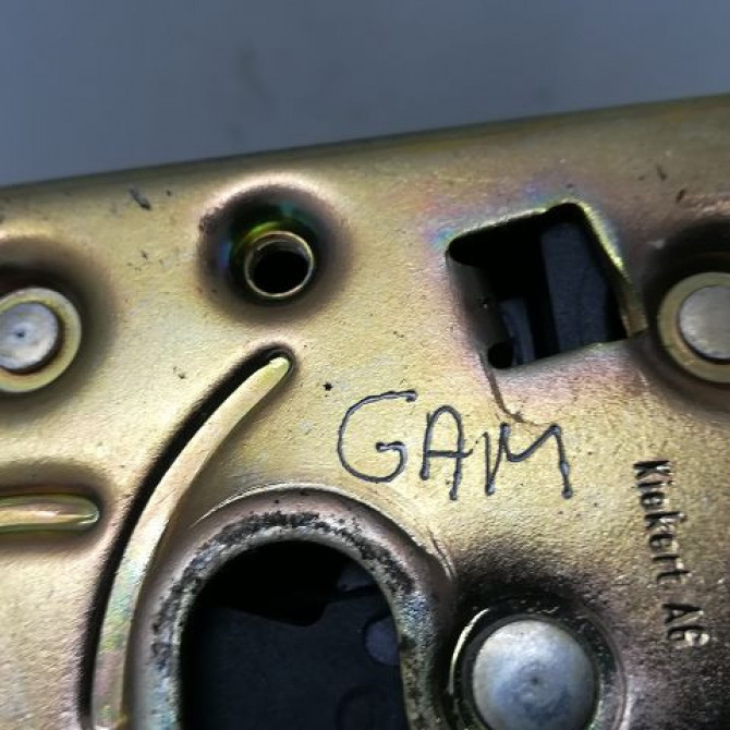 Serrure porte arg occasion PEUGEOT 307 Phase 1 04-2001->06-2005 2.0 HDI 110ch 9137A0 4