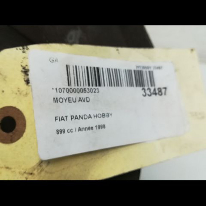 Moyeu avd occasion FIAT PANDA I Phase 2 03-1986->09-2003 L 71747857 3