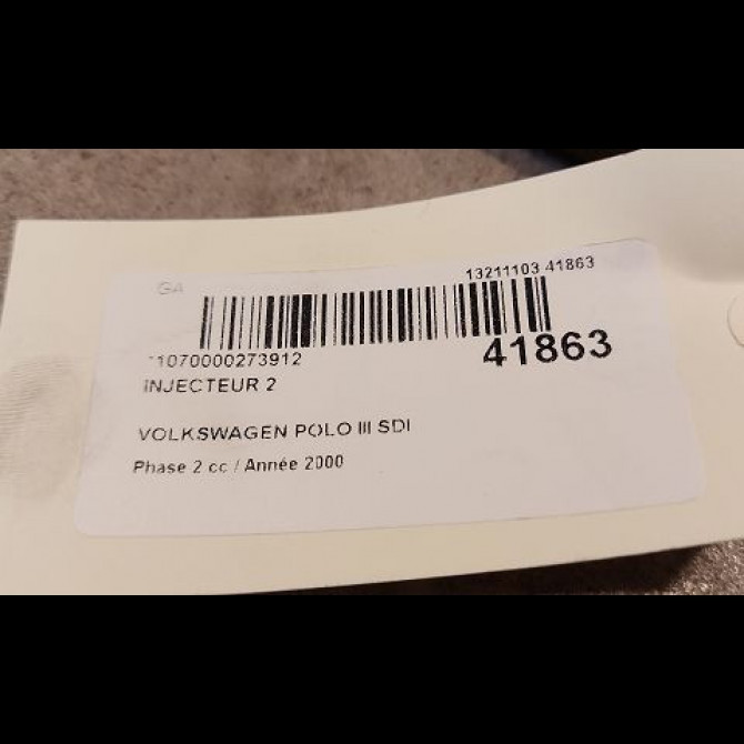 occasion VOLKSWAGEN POLO III Phase 2 11-1999->12-2001 SDI 28130201Q 3