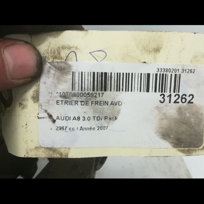 Etrier de frein avant droit occasion AUDI A8 I Phase 1 09-1994->02-1999 4F0615124 5