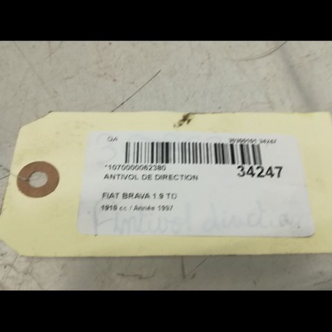 Antivol de direction occasion FIAT BRAVA I Phase 1 09-1995->12-2001 JTD 105ch 46543447 3