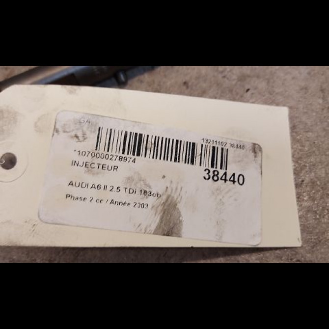 Injecteur occasion AUDI A6 II Phase 2 07-2001->05-2004 2.5 TDi 163ch 59130201G 3
