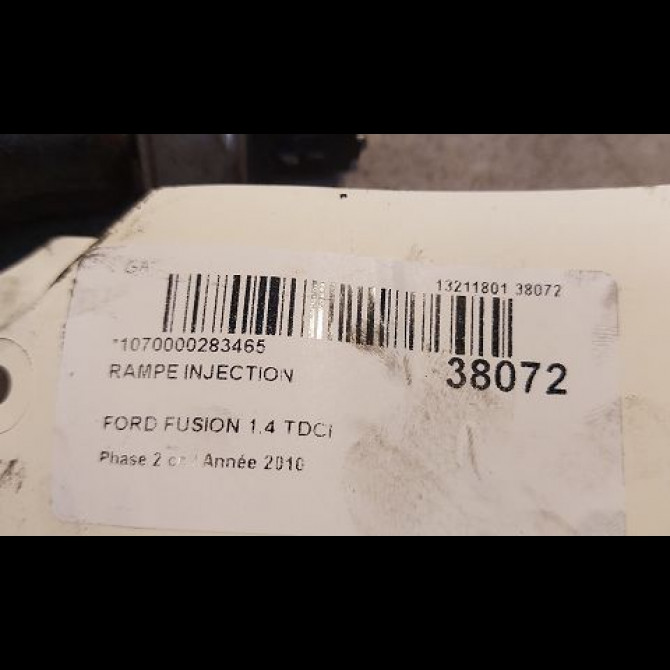 Rampe injection occasion FORD FUSION Phase 2 10-2005->09-2011 1.4 TDCI 3