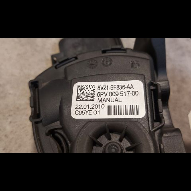 Potentiometre accelerateur occasion FORD FIESTA VI Phase 1 10-2008->11-2012 1.4 TDCI 68ch 3