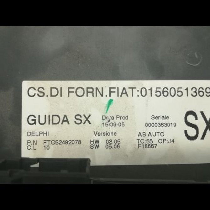 Commande de chauffage occasion ALFA ROMEO 147 Phase 1 09-2000->09-2004 6