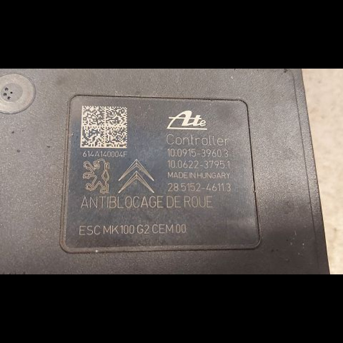 Unité hydraulique ABS occasion PEUGEOT 208 Phase 2 04-2015->... 1.0 PURETECH 68ch 3