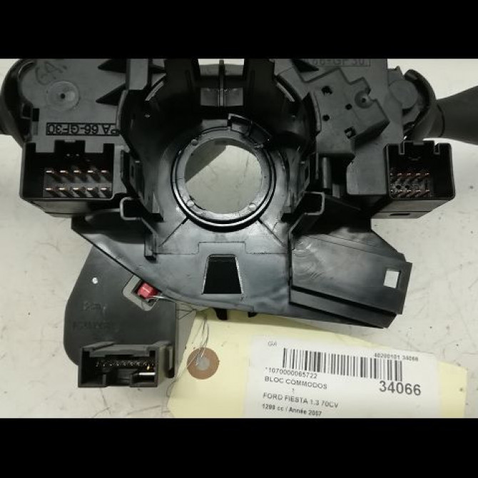 Bloc commodos occasion FORD FIESTA V Phase 2 10-2005->10-2008 1.3i 5