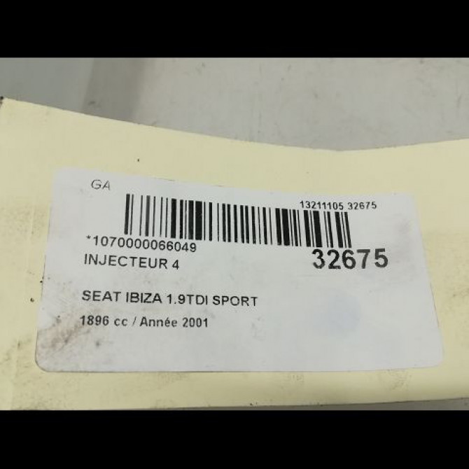 occasion SEAT IBIZA II Phase 3 09-1999->03-2002 1.9 TDI 110ch 4