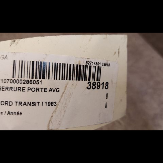 Serrure porte avg occasion FORD TRANSIT I 3