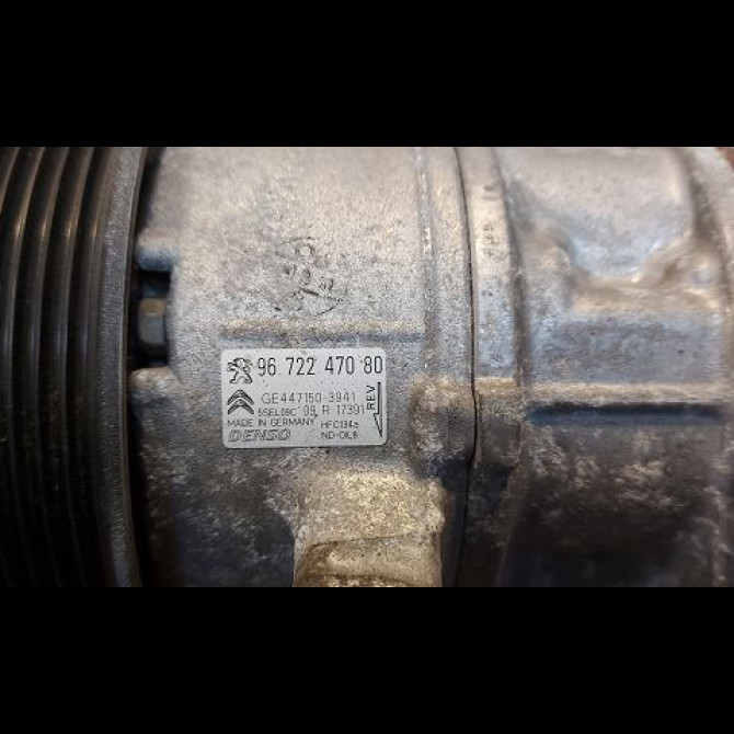 Compresseur air conditionne occasion PEUGEOT 208 Phase 2 04-2015->... 1.0 PURETECH 68ch 3