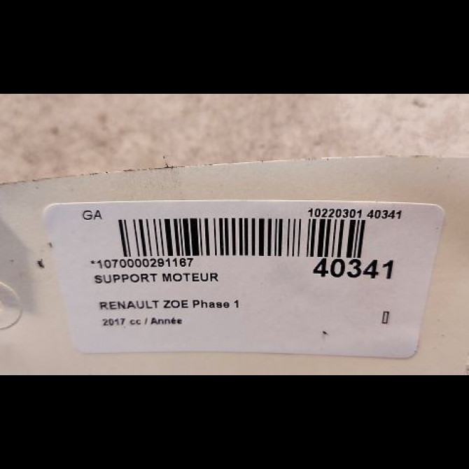 Support moteur occasion RENAULT ZOE Phase 1 10-2012->... 3