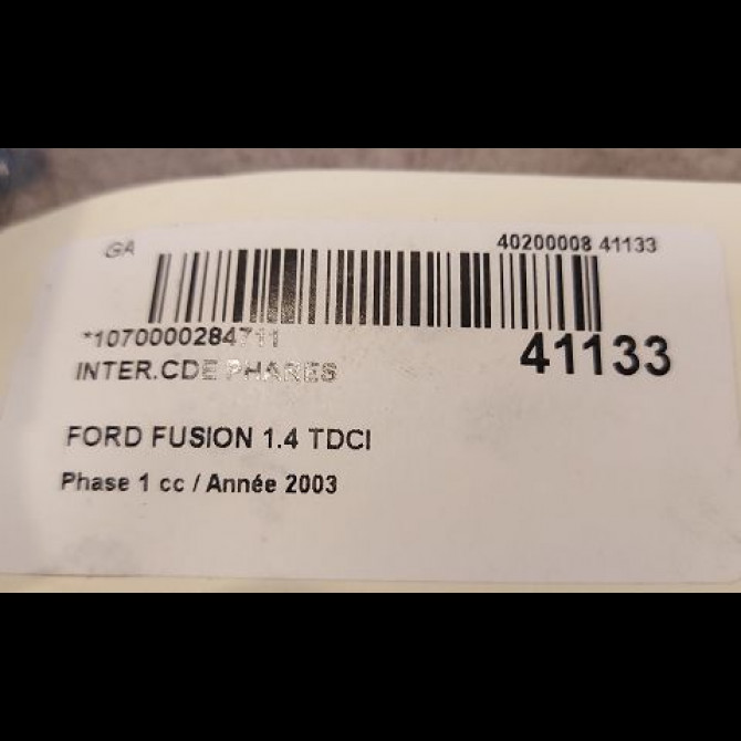 Interrupteur commande de phares occasion FORD FUSION Phase 1 09-2002->10-2005 1.4 TDCI 3