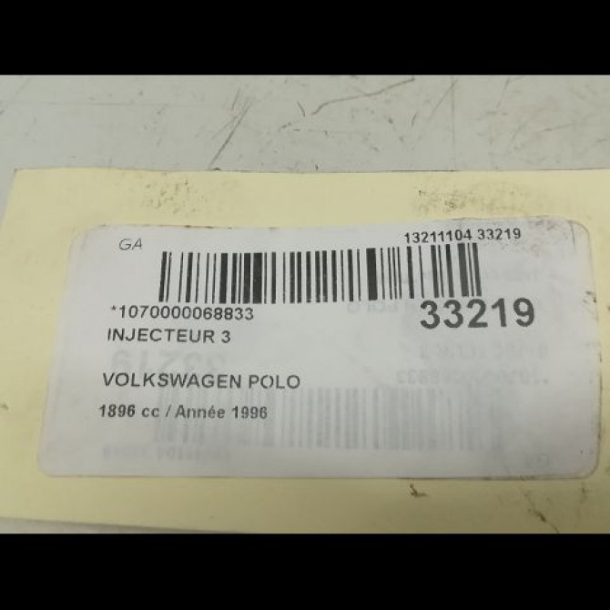 occasion VOLKSWAGEN POLO III Phase 1 10-1994->11-1999 1.9 D 4