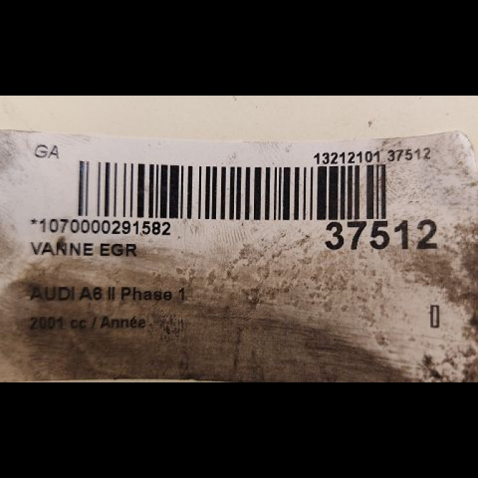 Vanne EGR occasion AUDI A6 II Phase 1 06-1997->07-2001 59131503 3