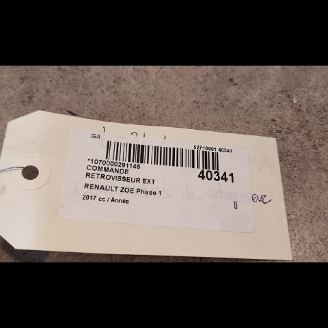 Commande rétroviseurs extérieures électriques occasion RENAULT ZOE Phase 1 10-2012->... 3