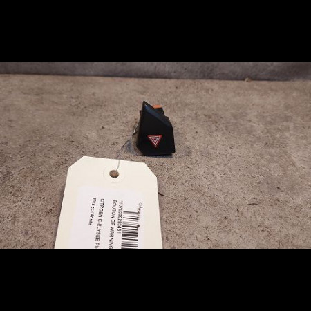 Bouton de warning occasion CITROEN C-ELYSEE Phase 1 06-2012->... 9817909780