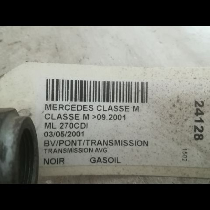 Transmission avant gauche occasion MERCEDES CLASSE ML I Phase 1 01-1998->09-2001 1633300401 4