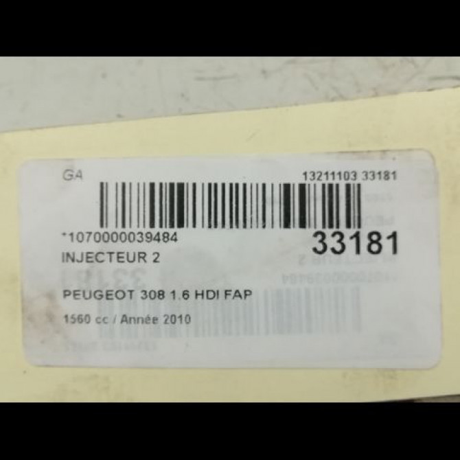 occasion PEUGEOT 308 I Phase 2 04-2011->12-2014 1.6 HDI 92ch 4