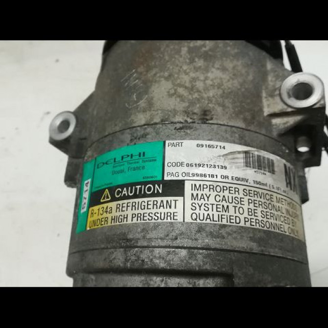 Compresseur air conditionne occasion OPEL CORSA III Phase 1 10-2000->08-2003 1.4i 16v 93196864 3