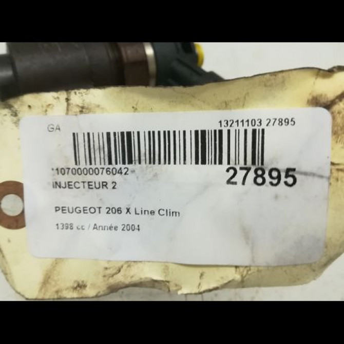 occasion PEUGEOT 206 Phase 1 09-1998->03-2009 1.4 HDI 4