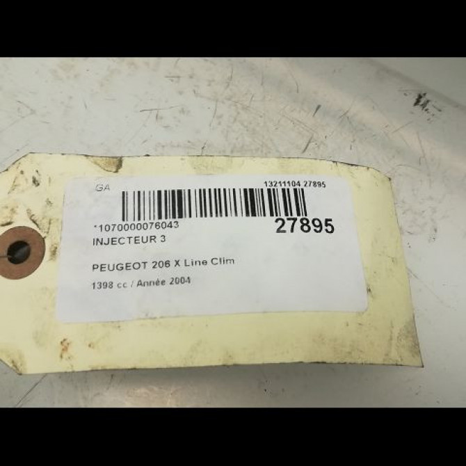 occasion PEUGEOT 206 Phase 1 09-1998->03-2009 1.4 HDI 4