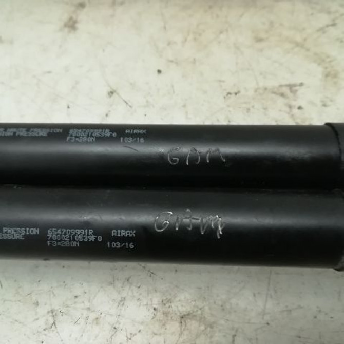 Verin d capot occasion RENAULT CAPTUR Phase 1 02-2013->... 1.2i 118 16V 654709991R 2