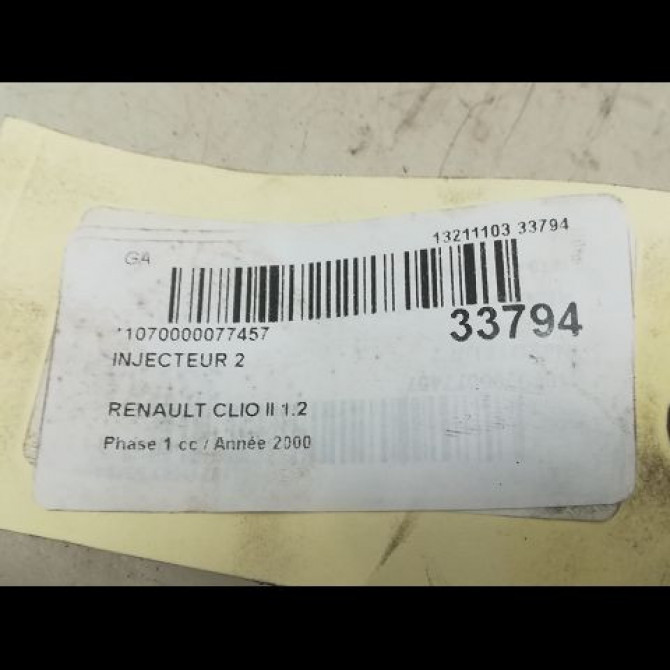 occasion RENAULT CLIO II Phase 1 03-1998->06-2001 1.2 3