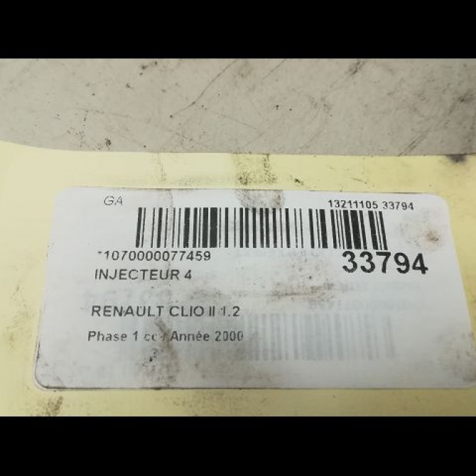 occasion RENAULT CLIO II Phase 1 03-1998->06-2001 1.2 3