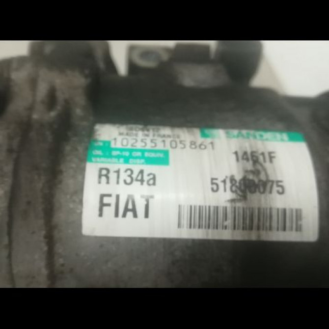 Compresseur air conditionne occasion FIAT GRANDE PUNTO III Phase 1 09-2005->12-2013 1.3 DT MULTIJET 16v 90ch 71792267 3