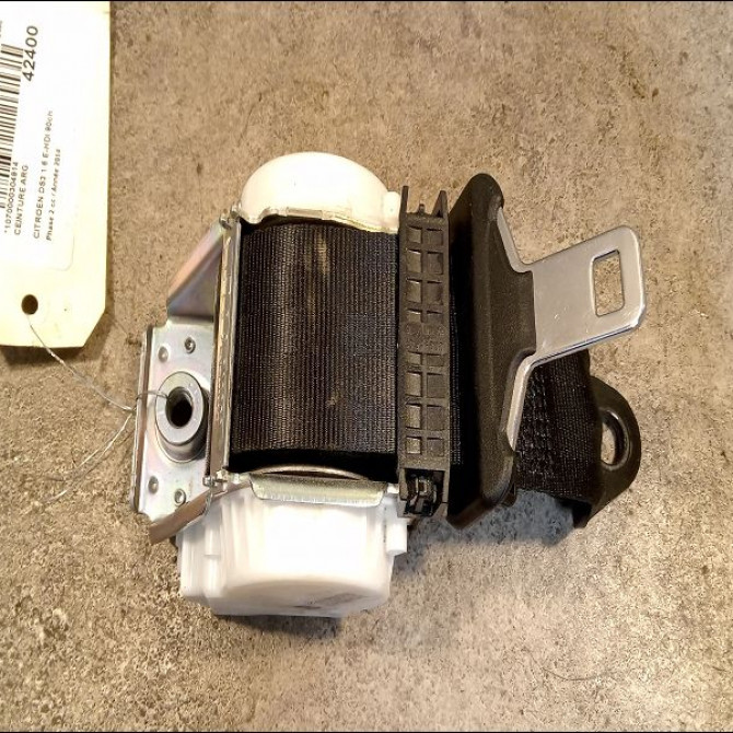 Ceinture arrière gauche occasion CITROEN DS3 Phase 1 04-1995->04-1999 1.6 E-HDI 90ch 1