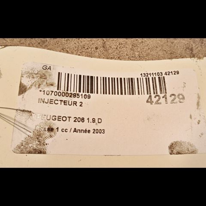 occasion PEUGEOT 206 Phase 1 09-1998->03-2009 1.9 D 9625169180 3