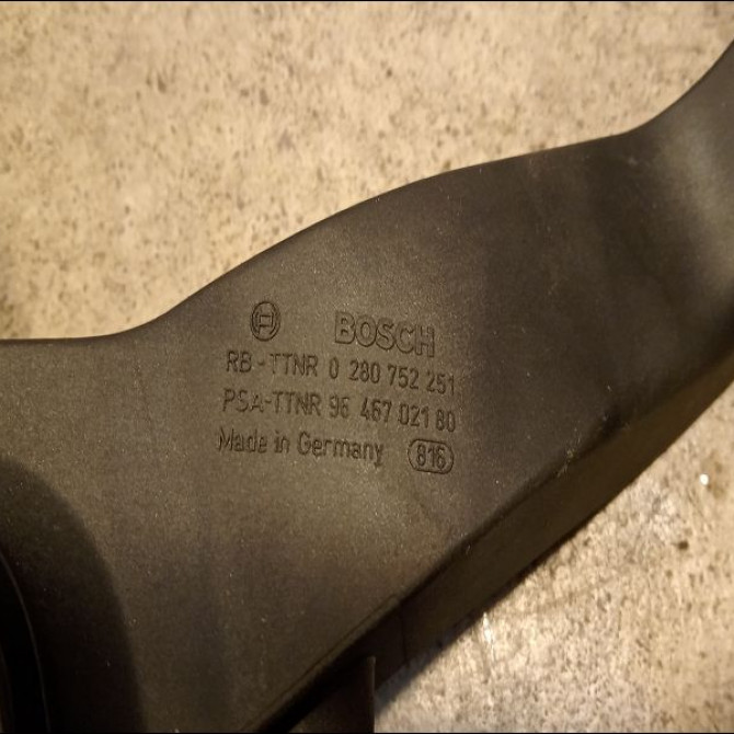 Potentiometre accelerateur occasion CITROEN C3 I Phase 1 04-2002->10-2005 1.4 HDi 3