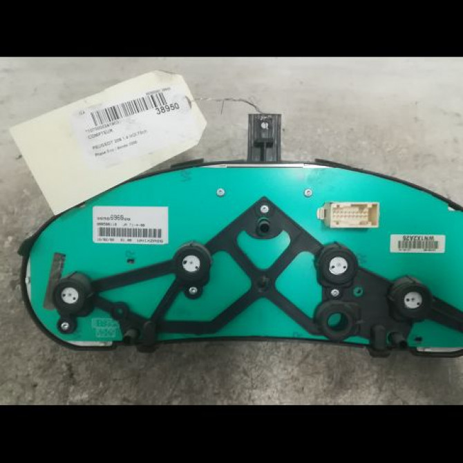 Compteur occasion PEUGEOT 206 Phase 2 02-2003->02-2009 1.4 HDI 70ch 6106LF 2