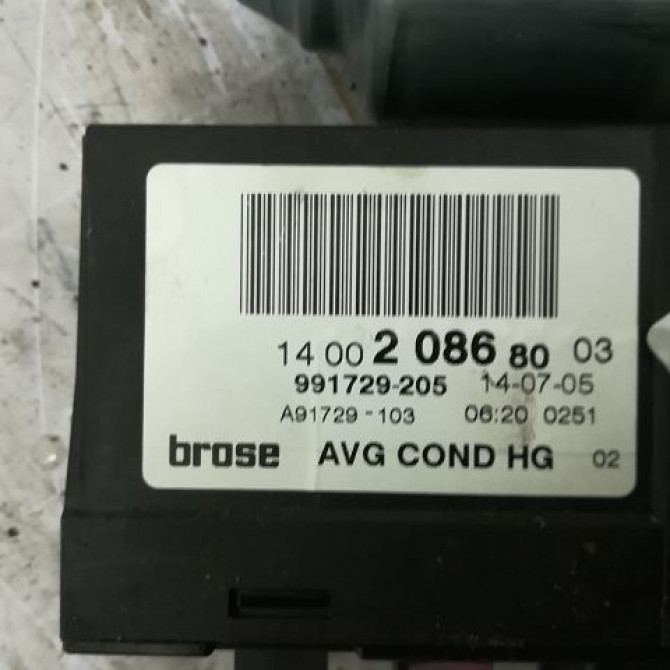 Mecanisme+moteur leve-glace avg occasion CITROEN C8 Phase 1 06-2002->... 2.2 HDi 16v 130ch 9221L4 4