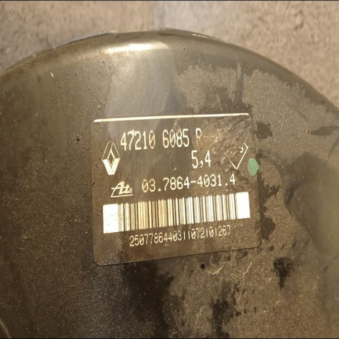 Servo-frein occasion DACIA LODGY Phase 1 01-2012->... 1.5 DCI 90ch 472104244R 2