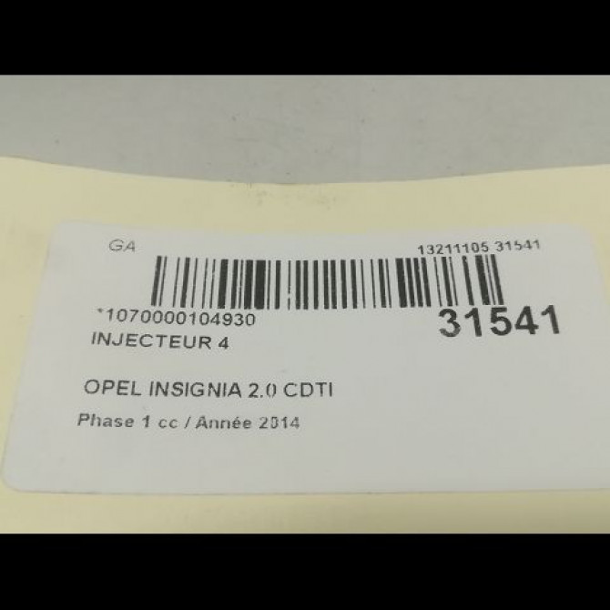 occasion OPEL INSIGNIA Phase 1 01-2009->03-2013 2.0 CDTI 130ch 3